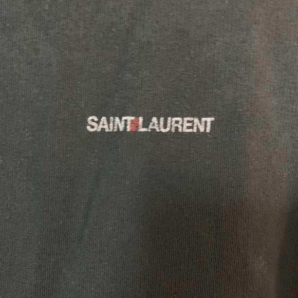 YSL Yves Saint Laurent Logo Hoodie - Picture 3 of 5